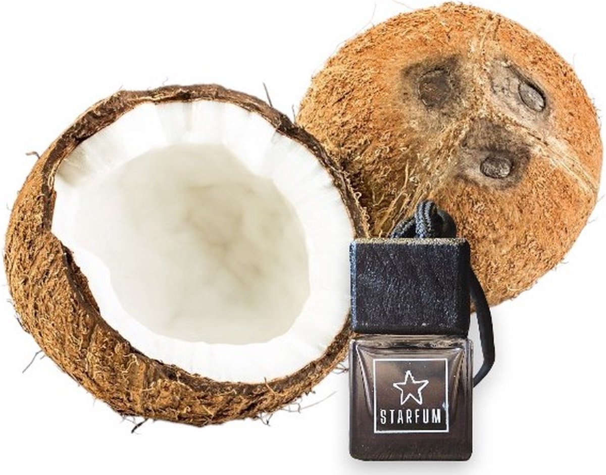 Goedkoopste Starfum- Auto Parfum – Coconut - Autogeur – cadeautip!- luchtverfrisser