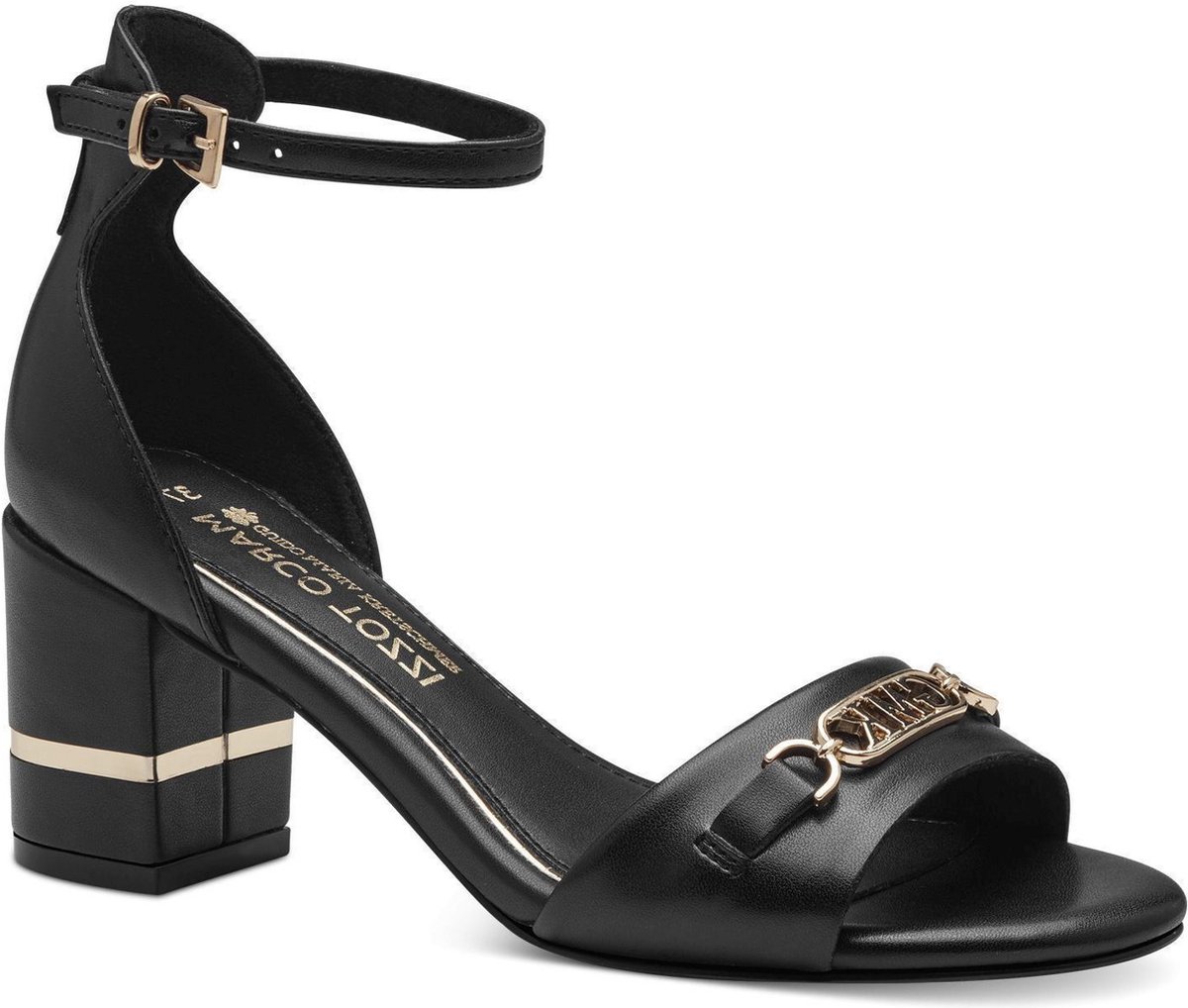 Marco Tozzi BY GUIDO MARIA KRETSCHMER Dames Sandaal 2-88305-42 001 comfort fit Maat: 37 EU