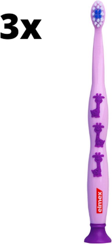 Elmex Leertandenborstel (0 tot 2 jaar) Zacht - 3 stuks