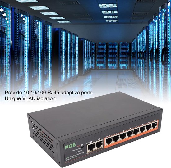 TP-Link 10-Poorts 1210 managed PoE smart switch kopen