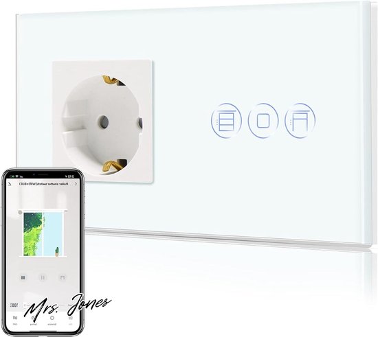 BSEED Smart Zigbee Schakelaar met normaal stopcontact, slimme