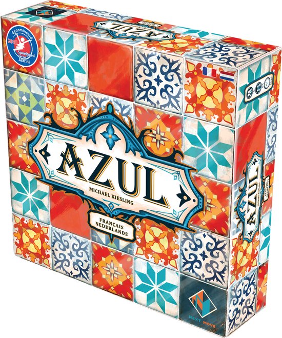 Next Move Games Azul - Tactisch bordspel voor 2-4 spelers - Vanaf 8 jaar