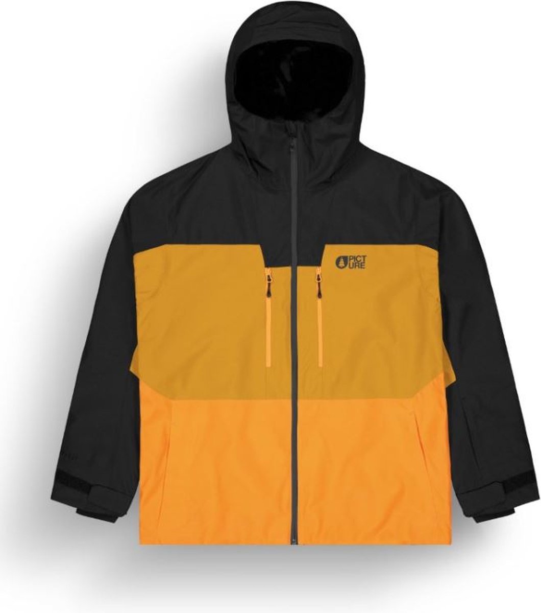Picture Object Wintersportjas Heren Honey Carrot M Zwart