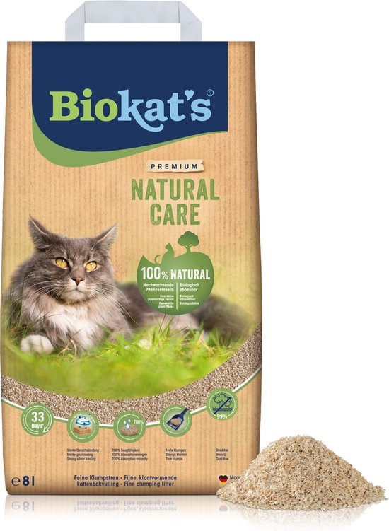 Biokat's Natural Care - Kattenbakvulling - 8 l