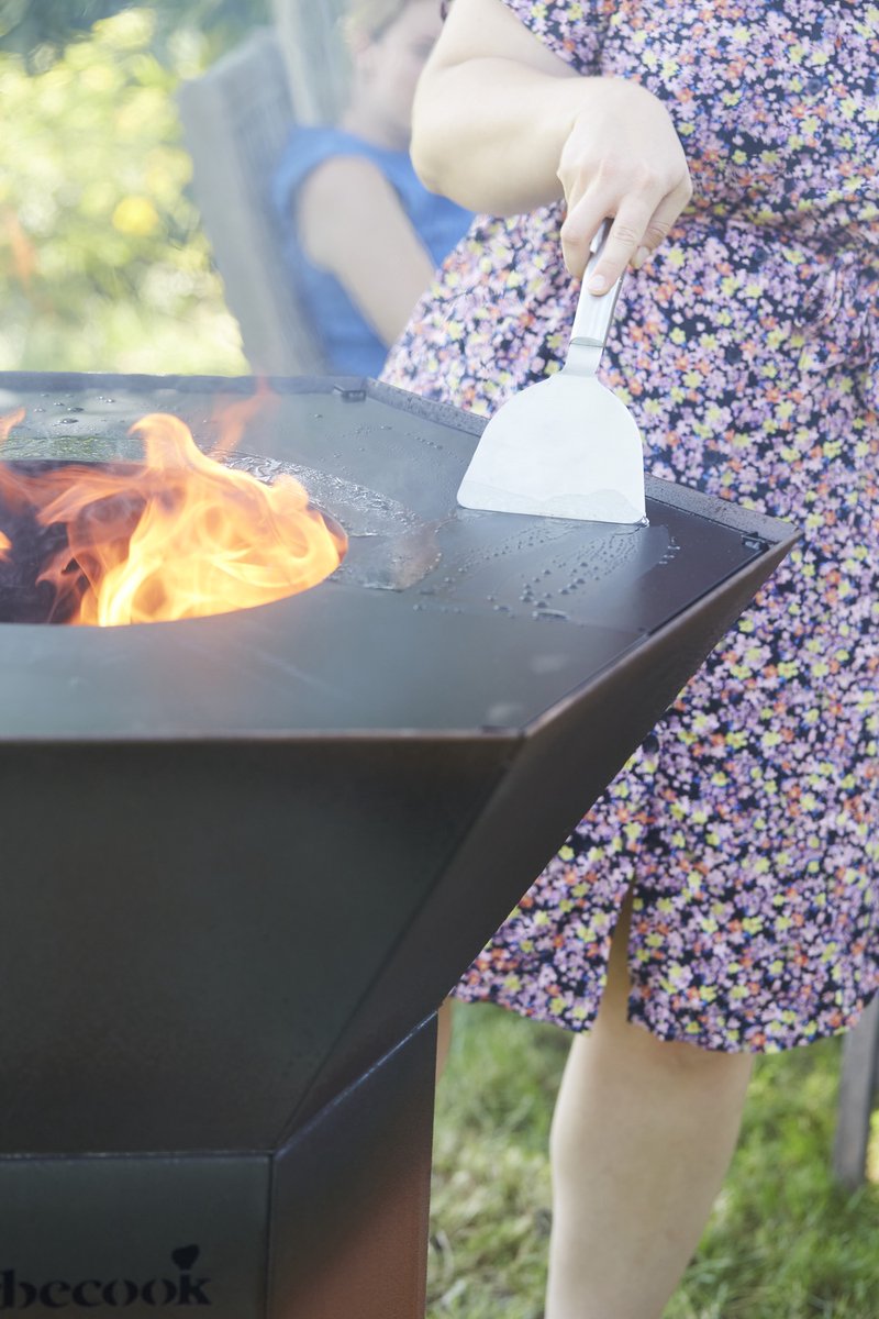 Barbecook Premium set van plancha spatels uit rvs 33cm thumbnail 2