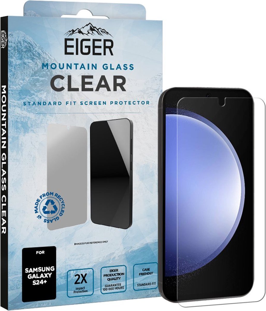 Eiger Mountain Glass Samsung Galaxy S24 Plus - clear