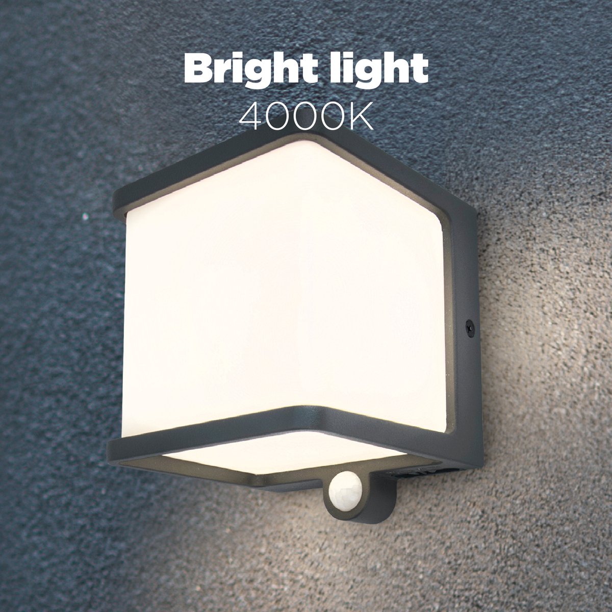 Lutec Doblo - LED solar wandlamp voor buiten