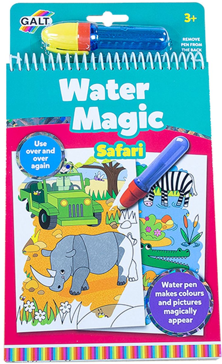 Galt Water Magic Kleurboek - Waterkleurboek voor onderweg - Vanaf 4 jaar — afbeelding 7