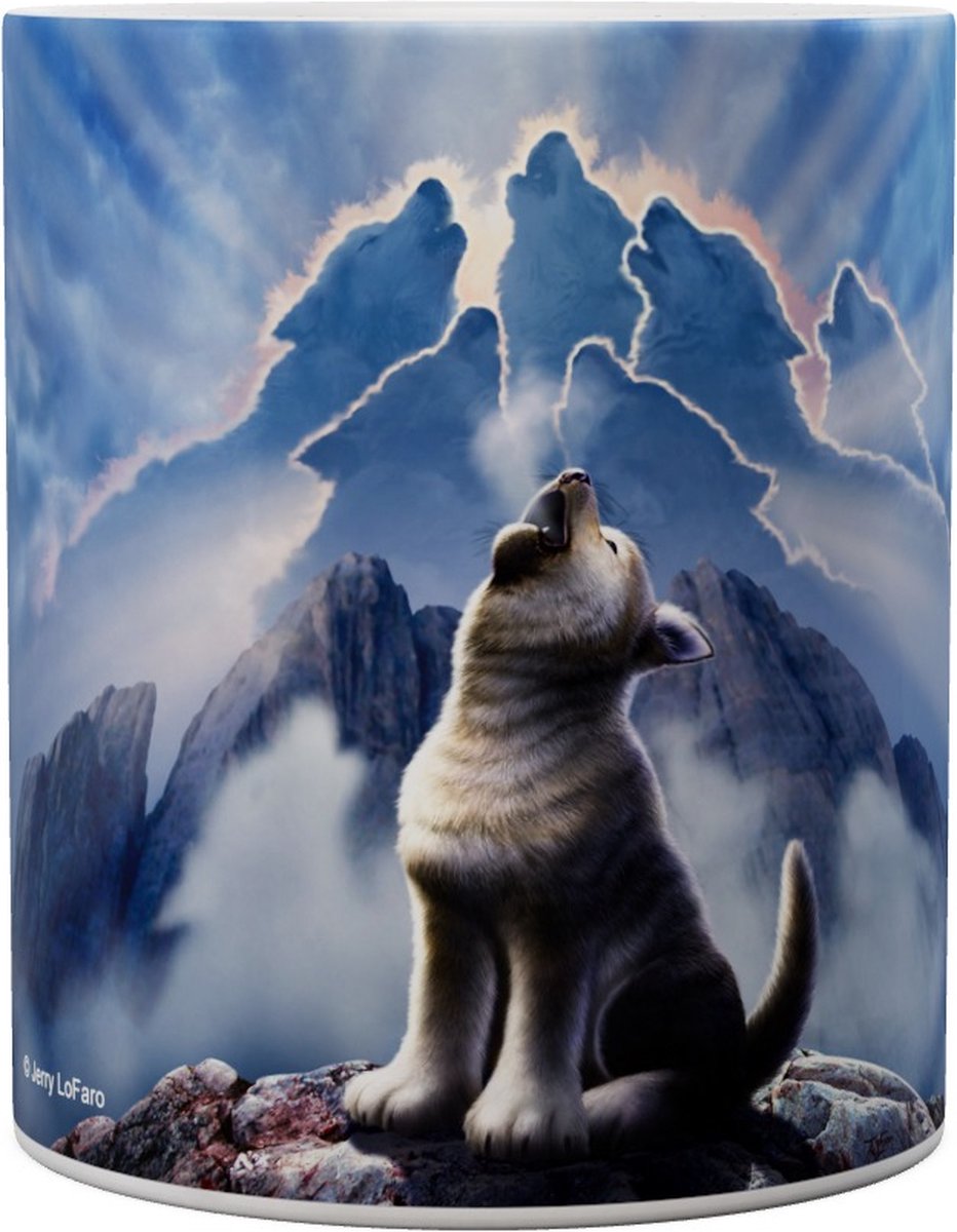 Wolven Leader Of The Pack - Wolves - Mok 440ml 440