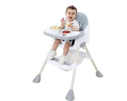 Kinder Eetstoel – 2-in-1 Babystoel Voor Aan Tafel Met Dienblad - Baby Stoel Voor Eten - Meegroei Kinderstoel - Baby stoeltje Zitten – Meegroeistoel - Kindereetstoel