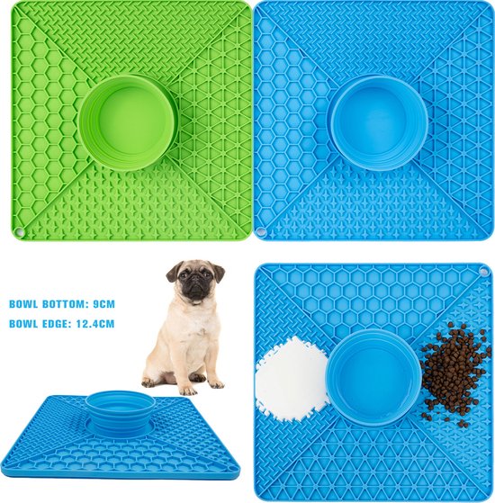 Tongue Twister Likmat voor Honden - 20x20cm