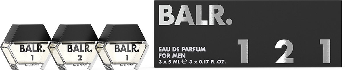 BALR. 1/2/1 FOR MEN Miniature Giftset 15 ml - 3x5ml