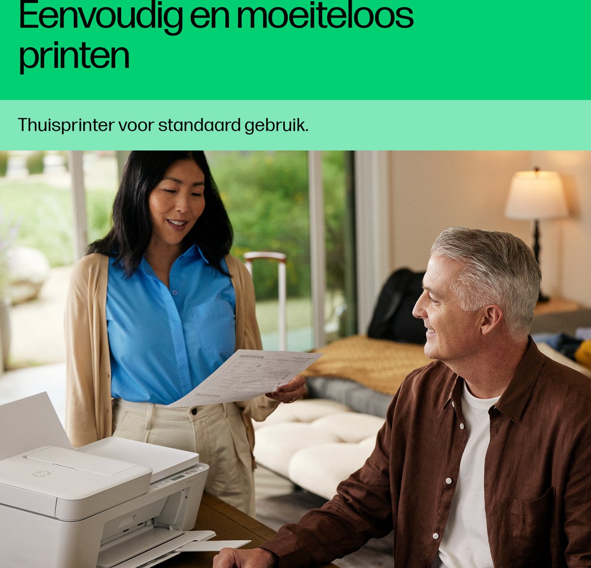 HP DeskJet 4220e - All-in-One Inkjetprinter - Geschikt voor Instant Ink - Cement — afbeelding 3