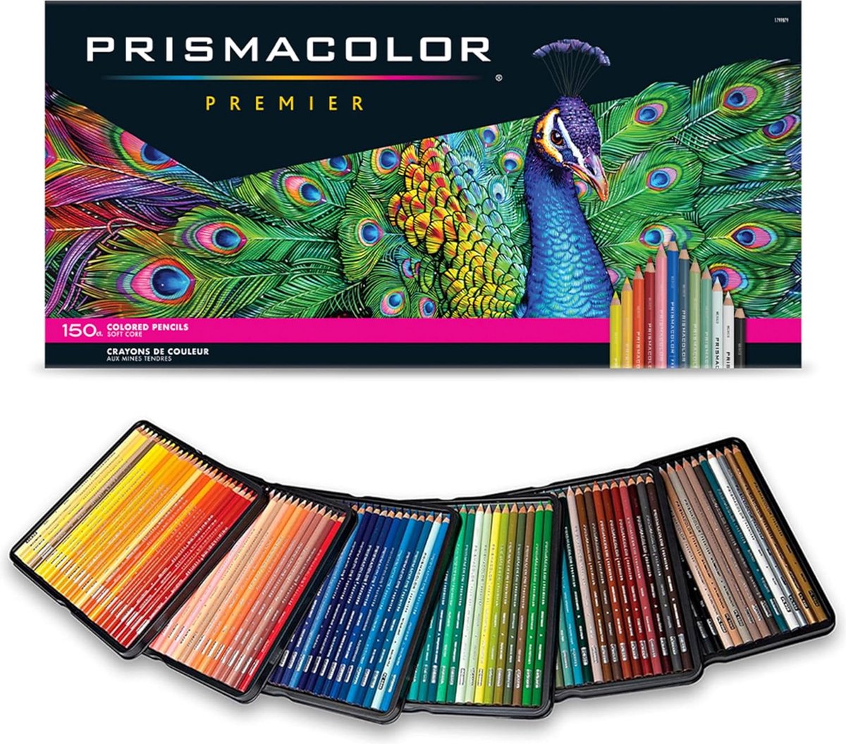 Prismacolor Premier Soft Core Colored Pencils – 150 Kleurpotloden – Professionele Tekenset