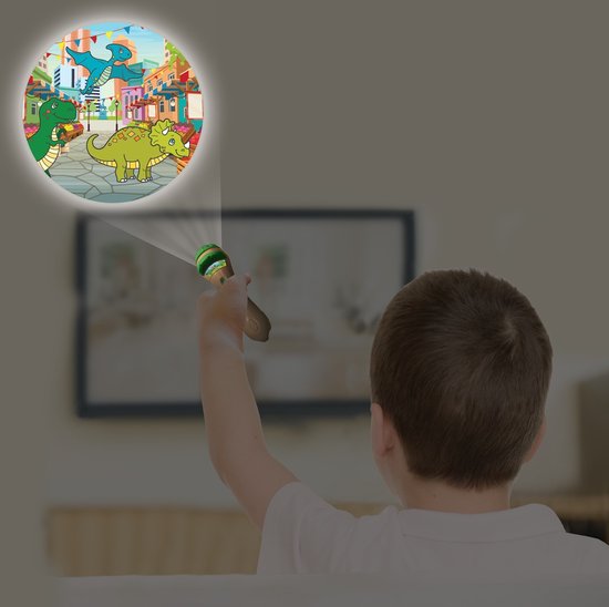 Dinosaur -projector zaklampcadeau set van Merkloos — afbeelding 4