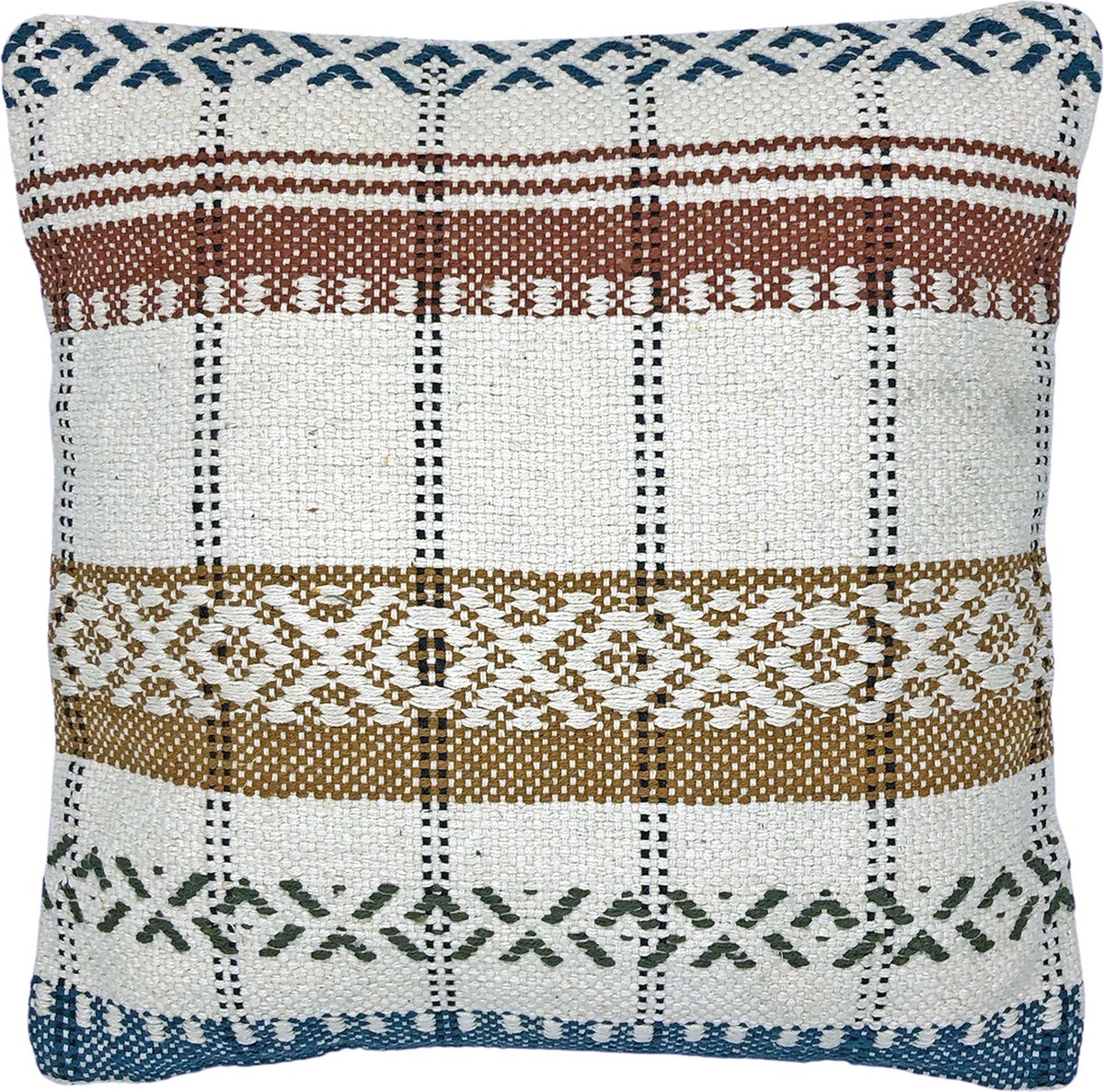 Lavandoux - Sierkussen - Geweven Kussen - Multi - 45x45