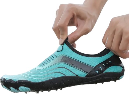 Bovista Chaussures aquatiques pour Enfants et Adultes – Chaussures Aqua – Chaussures aquatiques – Chaussures de natation – Chaussures pour femmes de cours de natation – Wit – 43,5