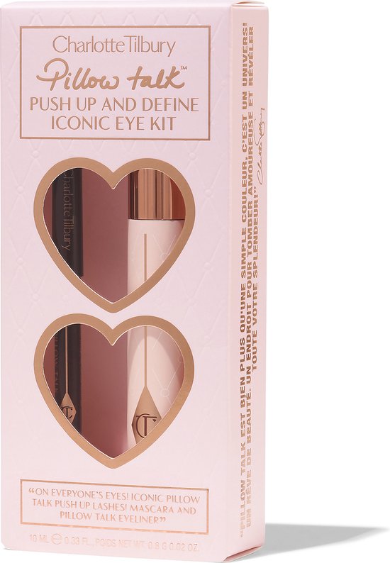 Charlotte Tilbury Pillow Talk Push Up And Define Iconic Eye Kit - Mascara & Eyeliner make-upset - Set van 2 stuks