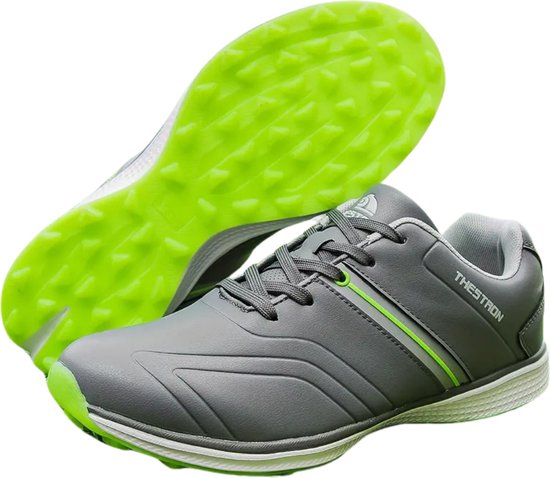Nivard Golfschoenen Heren - Golfkleding - Golfschoenen Antislip - Waterdicht - Golfen - Wit/Zwart - 43 van Nivard — afbeelding 2
