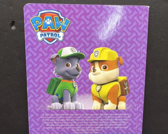 Kartonboek Nickolodeon - Paw Patrol - Rocky en Rubble - boek