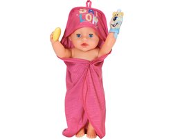 foto van BABY born Bath Hooded Towel Set