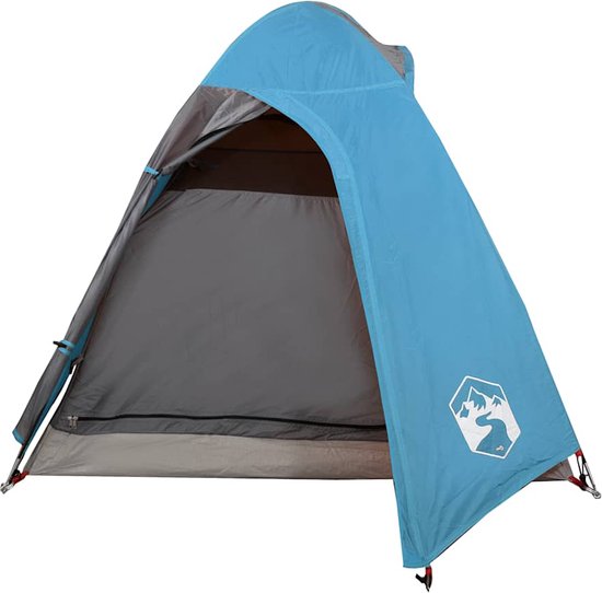 vidaXL Koepeltent - 2 Persoons - Waterdicht - Blauw Kampeertent - Tent - Koepeltent - Tweepersoons Tent - Waterproof Tent van Vidaxl — afbeelding 5