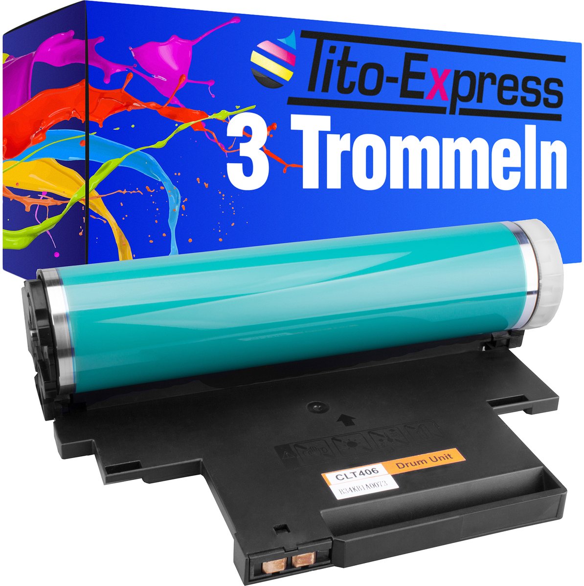 PlatinumSerie 3x drum eenheid alternatief voor Samsung CLT-R406 XL