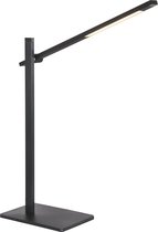 Lampe à poser Stekk | 1 lumière | noir l | aluminium / plastique | 80 cm de haut | lampe de lecture/lampe de bureau | design moderne / fonctionnel
