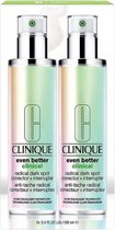 Bol.com Clinique Even Better Clinical™ Radical Dark Spot Corrector + Interrupter - 2x100ml aanbieding