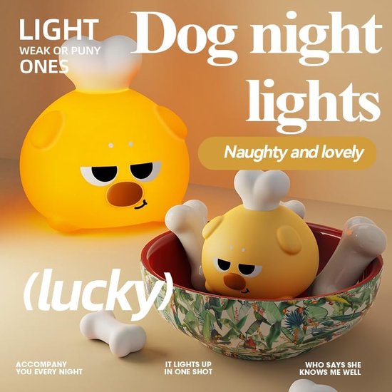 Nachtlampje Kippenpoot-Nachtlampje Kinderen-Nachtlampje-Schattig Nachtlampje-Nachtlampje Aanraken-Getimed Nachtlampje van LumiParts — afbeelding 3