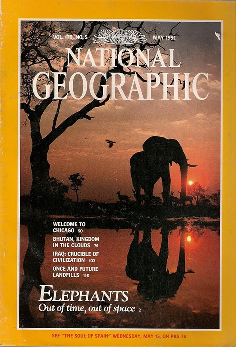 NATIONAL GEOGRAPHIC MEI 1991 EDITIE ENGELS TIJDSCHRIFT
