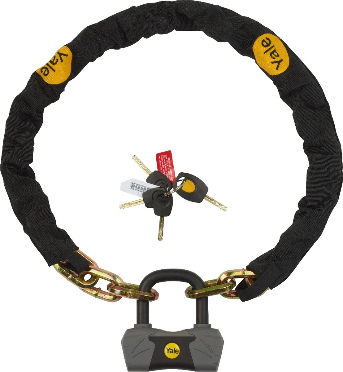 Yale - Kettingslot - 1100 mm - Maximum Protection - Voor Fiets