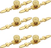 Handgreep Goud - Metaal - 6 stuks - 120*20mm - enkel gat - Handvat voor Kast, Keukenkast, Lade Of Deurtje - Retro - Keukengreep - Meubelgreep - Kastgreep - kleine handgreep