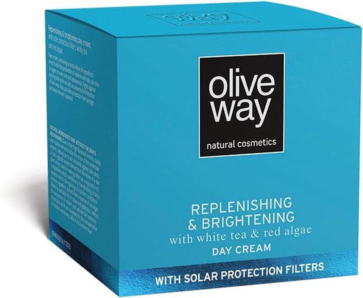 Oliveway anti-spot dagcrème met UV-bescherming en biologische olijfolie - 50ml