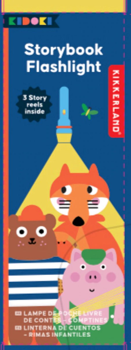 Kikkerland Storybook Flashlight.
