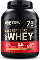 Bol.com Optimum Nutrition Gold Standard 100% Whey Protein - Caramel Toffee Fudge - Proteine Poeder - Eiwitshake - 71 doseringen ... aanbieding
