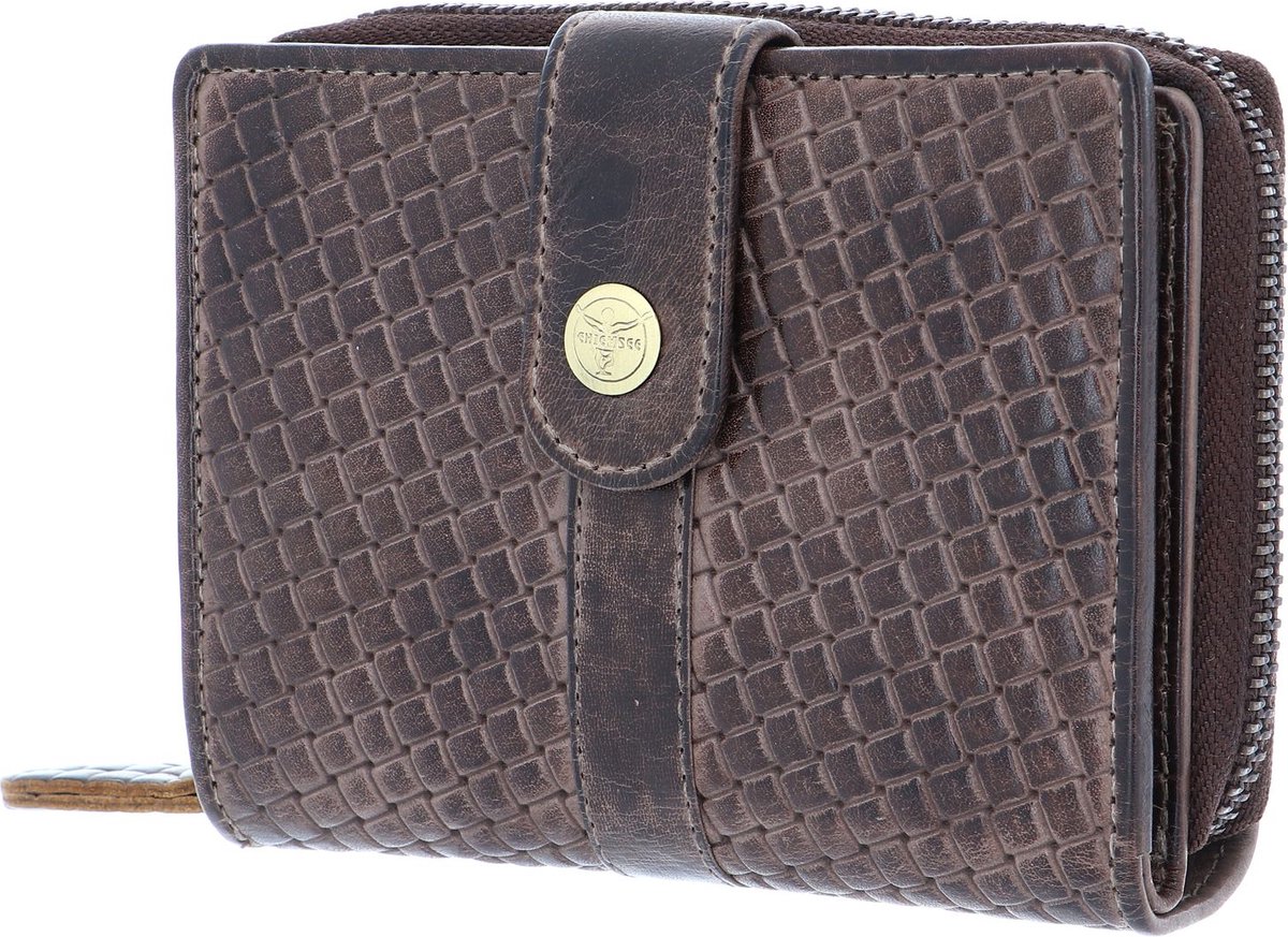 CHIEMSEE Portemonnee Antwerp Wallet Brown Bruine