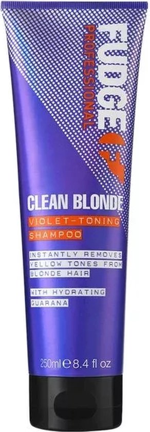 Fudge Professional Clean Blonde Femmes Professionnel Shampoing 250 ml