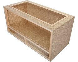 REPITERRA® Terrarium 120x60x60 cm hout met ventilatie aan de bovenkant