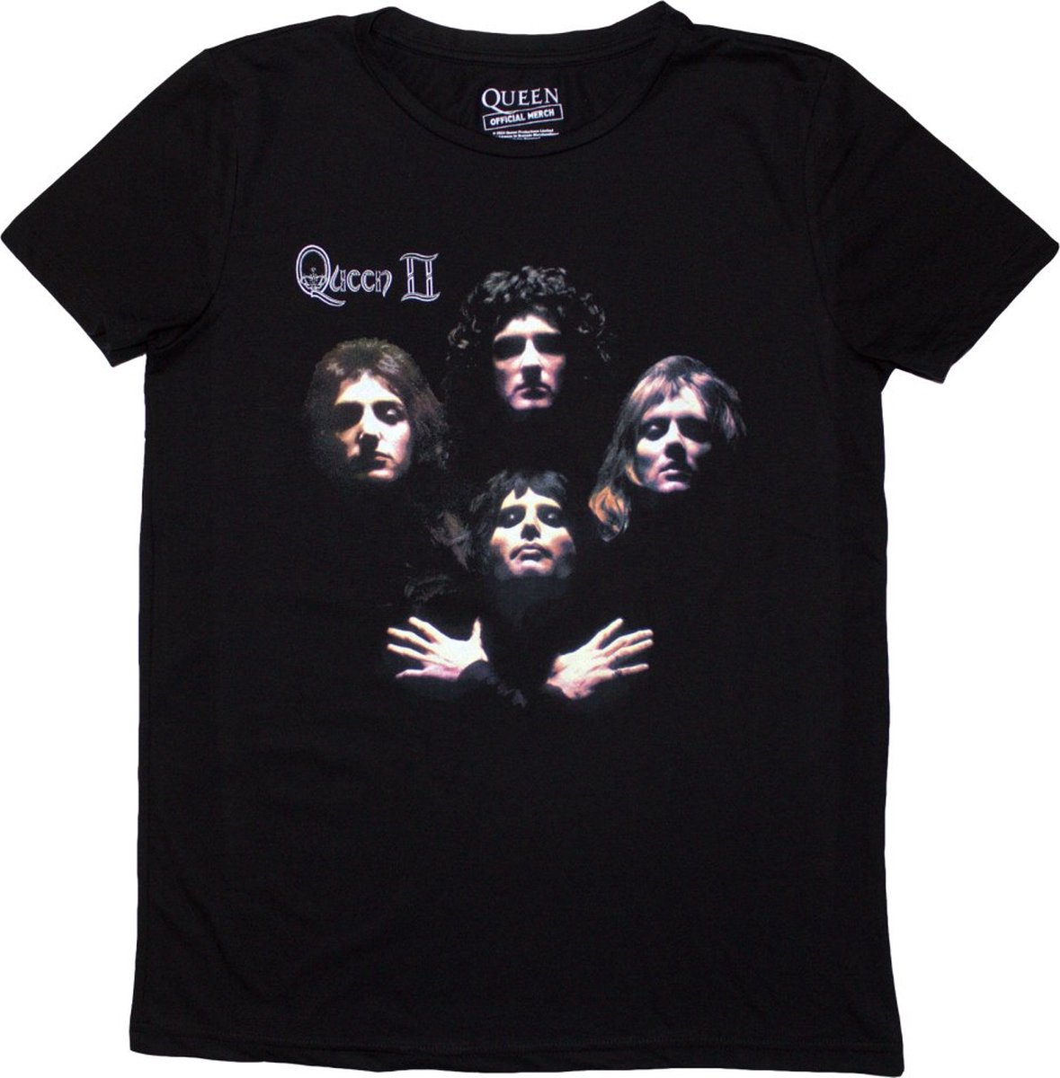 Queen - Bo Rhap Classic Dames T-shirt - XL - Zwart