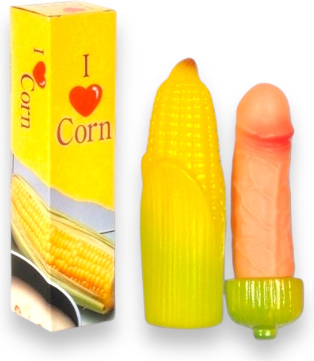 Goedkoopste Corn Dildo - Speelse en Discrete Dildo in Mais-look
