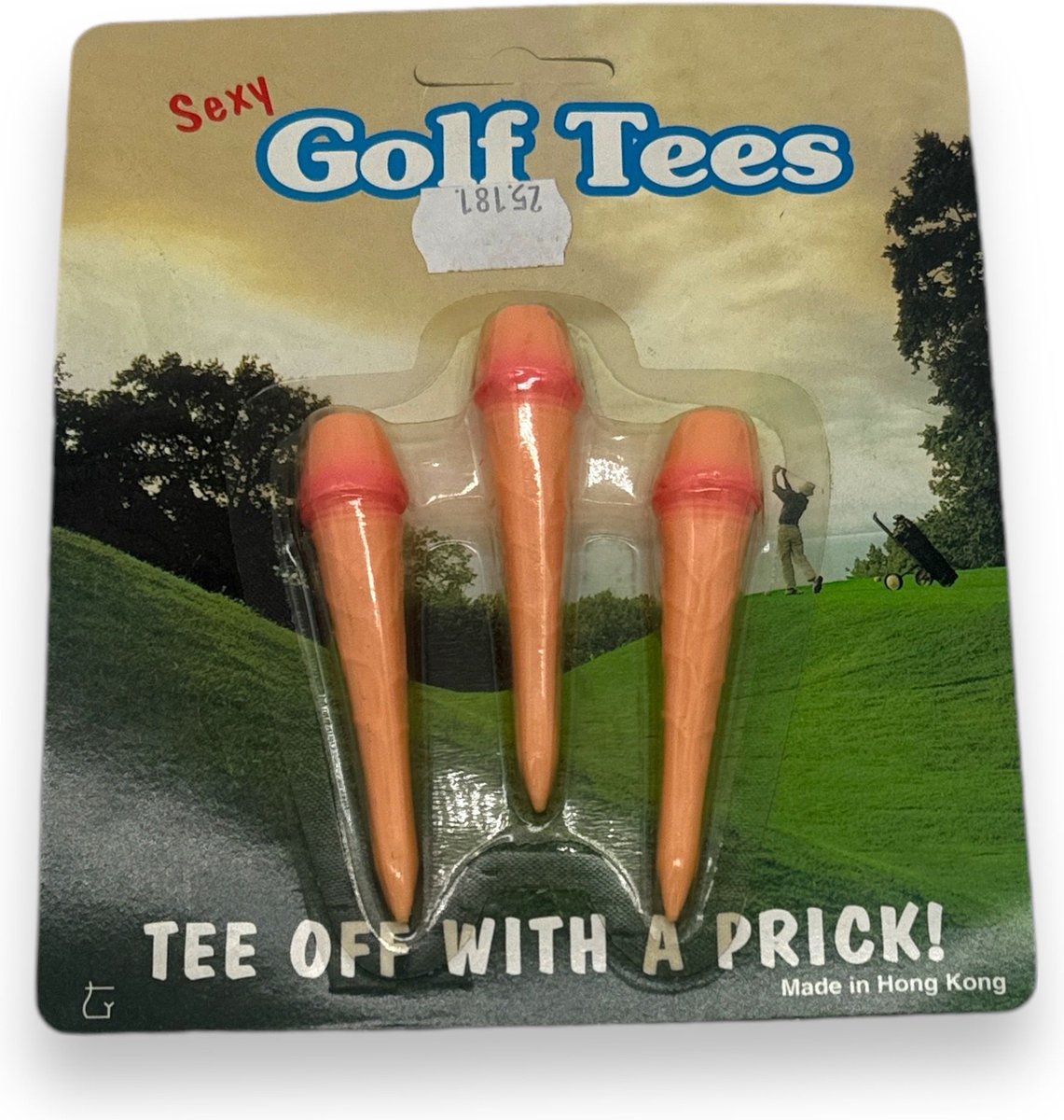 Sexy Penis Golf Tees - Humoristische Golf Accessories