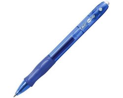 Gelschrijver Bic Gel-ocity medium blauw | 12 stuks