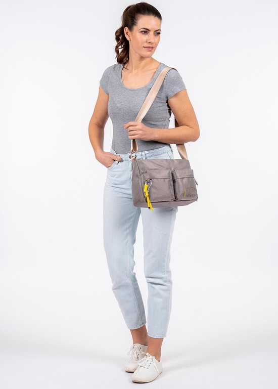 SURI FREY Sac à épaule bandoulière Sac à épaule Suri Sports Marry Handbag With Zipper Sand Brun Multicolore