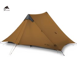 3F UL GEAR® Lanshan 2-persoons Tent - Ultra Lichtgewicht - 4 seizoenen trekking tent - Waterdicht - Kampeertent - Kamperen - Dubbeldaks trekkerstent - Hiking & Wandelen
