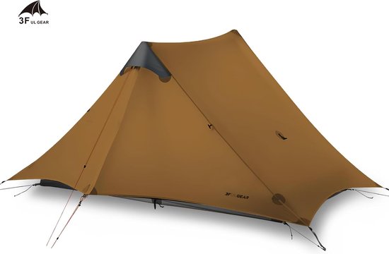 3F UL GEAR Lanshan 2 trekking tent - ultralicht 4 seizoenen - 2-persoons