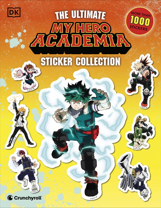 Ultimate Sticker Collection- My Hero Academia Ultimate Stick ... - cover