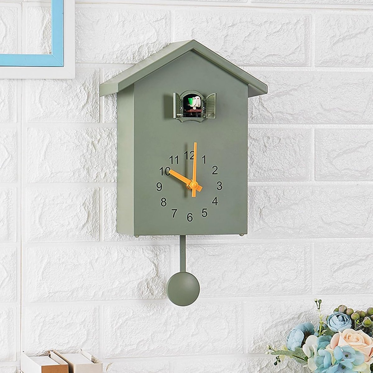 Lexium Koekoeksklok Modern - Minimalistische Koekoeksklok - Koekoek - Cuckoo Clock - Wandklok
