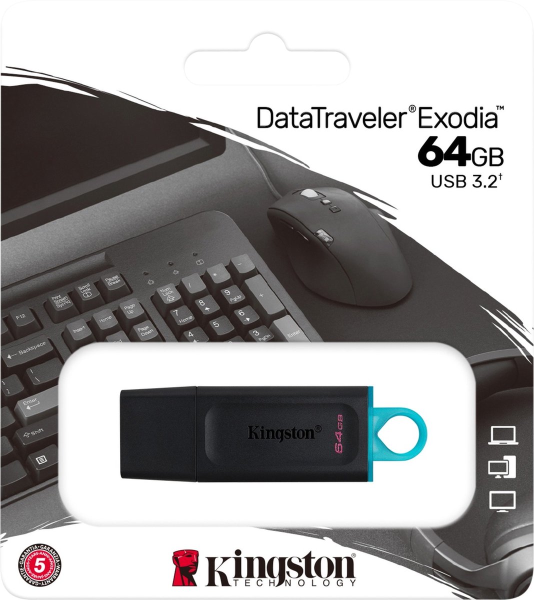 Kingston DataTraveler Exodia 64 GB usb-stick thumbnail 2