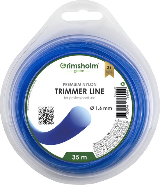 Trimmerdraad, nylondraad, maaidraad - trommel 4,4 mm x 30 m Trimmerdraad, nylondraad, maaidraad - trommel 4,4 mm x 30 m